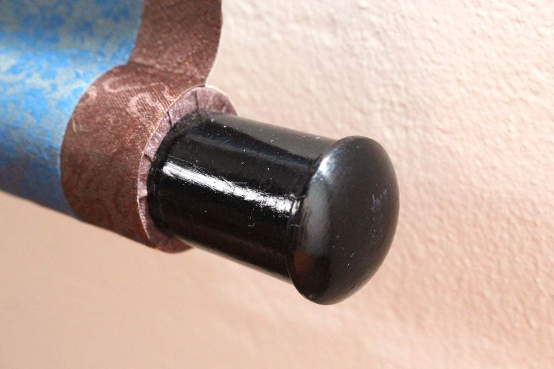 No5190 掛軸　ニ字書　「墨香」　肉筆紙本　書画　茶掛　古美術　送料無料