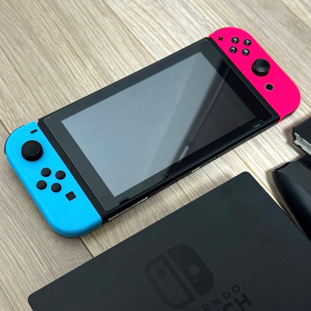 Nintendo Switch ネオンブルー/ネオンレッド 本体 収納ケース付き