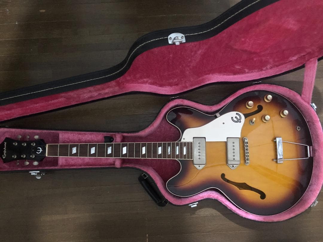 エピフォン サンバースト ギター　CASINO SB