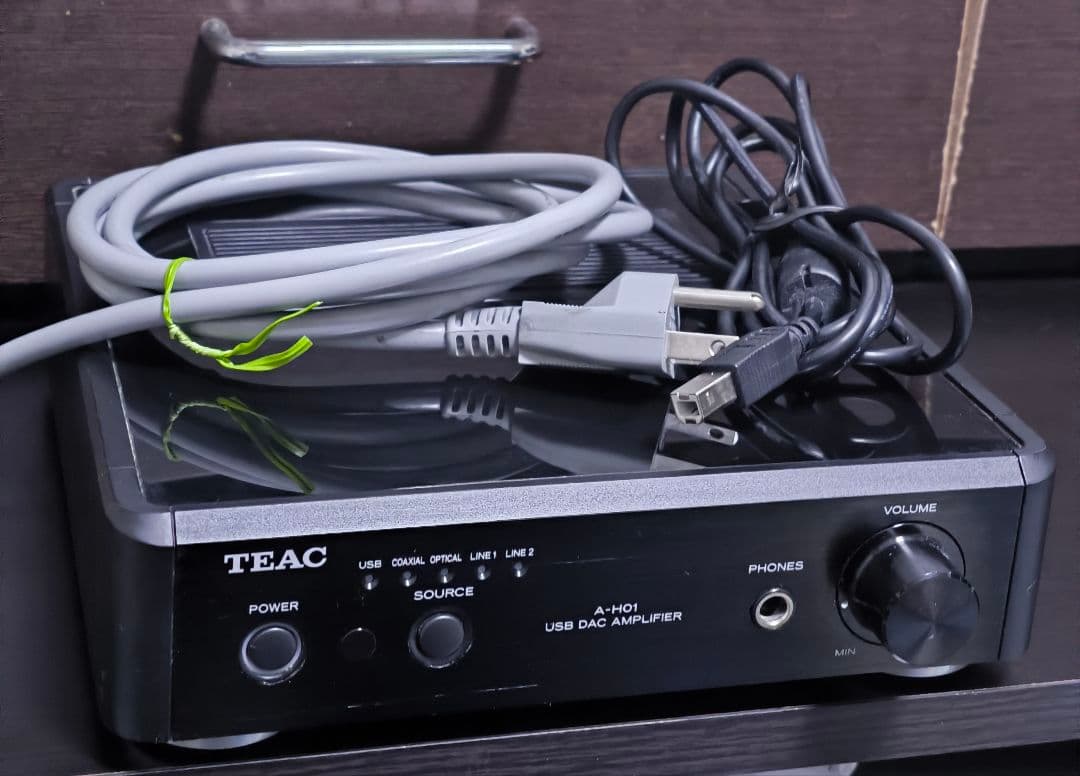TEAC A-H01B USB DAC アンプ 中古