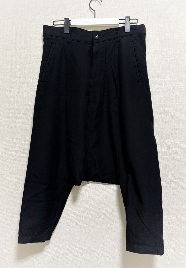 CDGコムデギャルソン　シーディージー　ウール サルエルパンツ　ブラック　黒