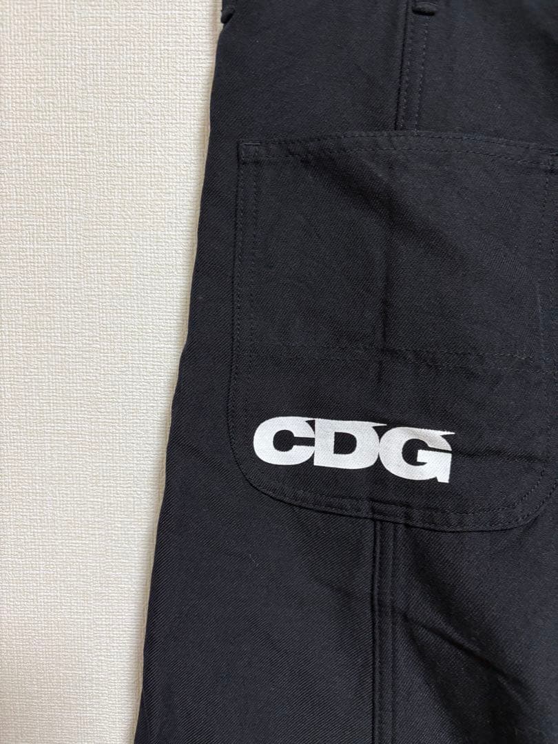 CDGコムデギャルソン　シーディージー　ウール サルエルパンツ　ブラック　黒