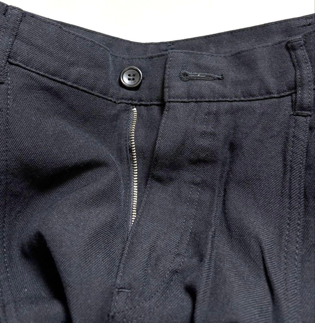 CDGコムデギャルソン　シーディージー　ウール サルエルパンツ　ブラック　黒