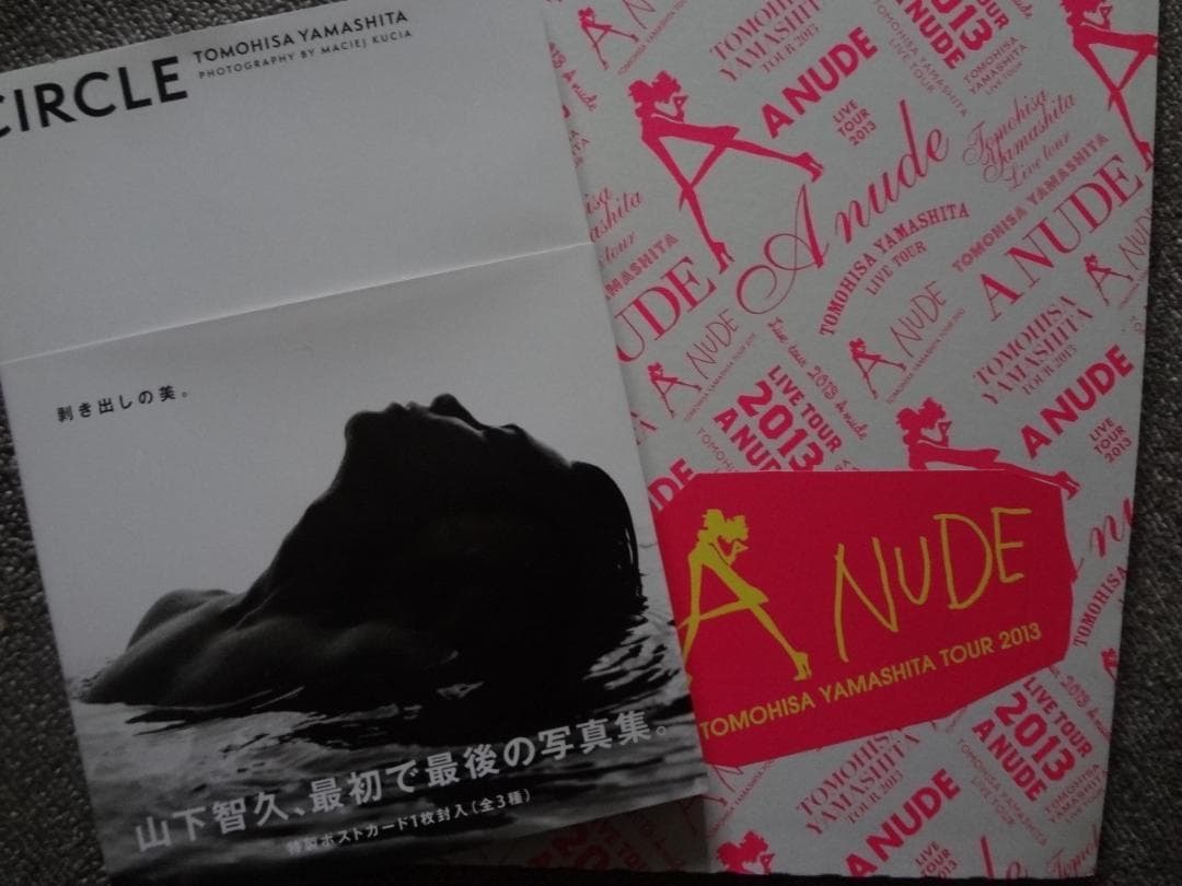 山下智久 　　　写真集   Circle  ・パンフA NUDE