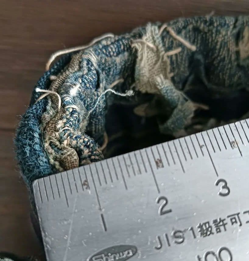 3kg厚手　究極の襤褸敷物　退廃的　boro japan vintage