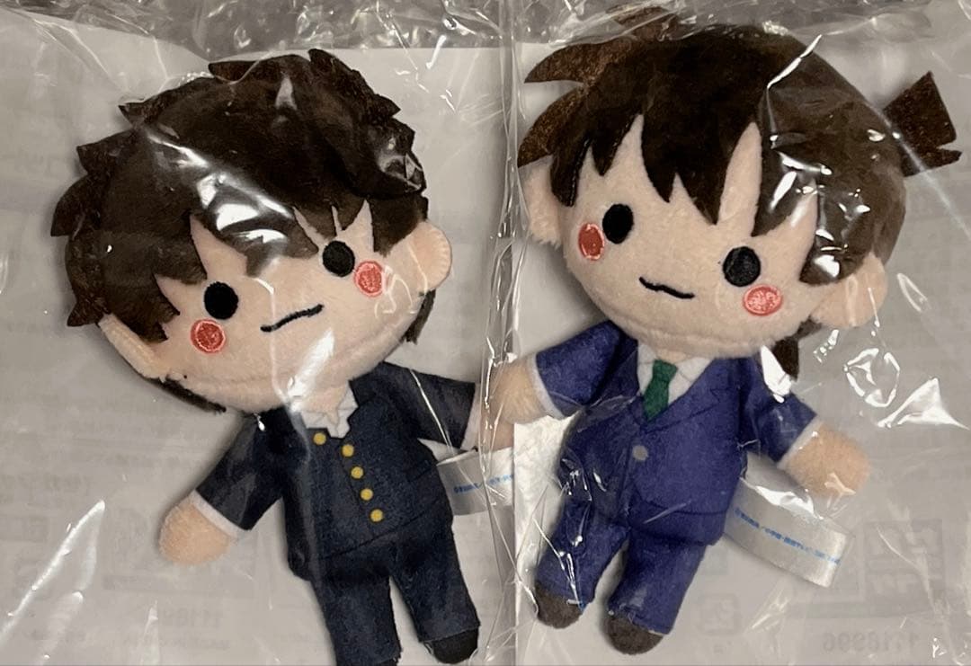 名探偵コナン　セガラッキーくじ　ぬいぐるみマスコット　黒羽快斗　工藤新一