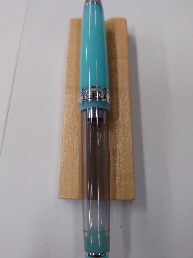 未使用　セーラー万年筆　海外モデル 万葉ペン「Moss」プロギアスリム インク付