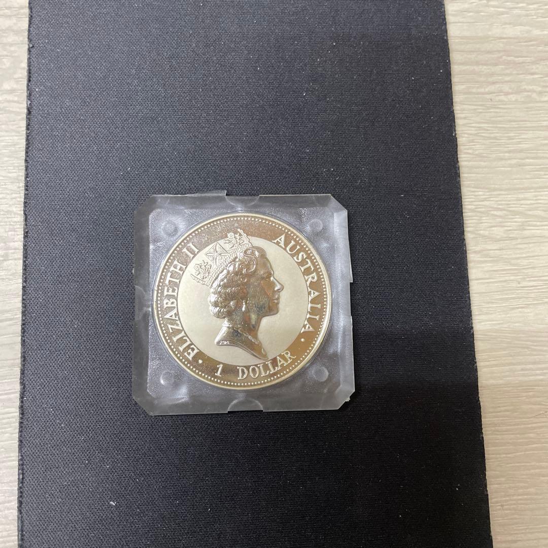 1992年 オーストラリア クーカバラ銀貨 1ドル