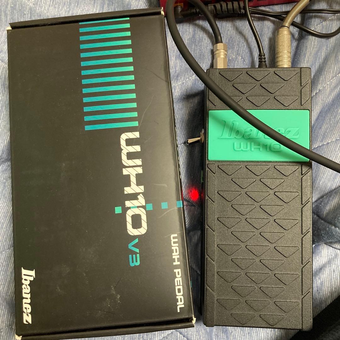 <動作確認済>Ibanez WH-10 V3 ワウ　少し凹んだ元箱と説明書付