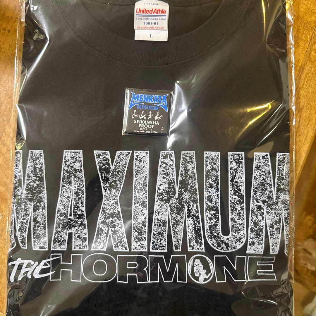 M*ー様 ホルモン生還者Tシャツ　プルーフ付き