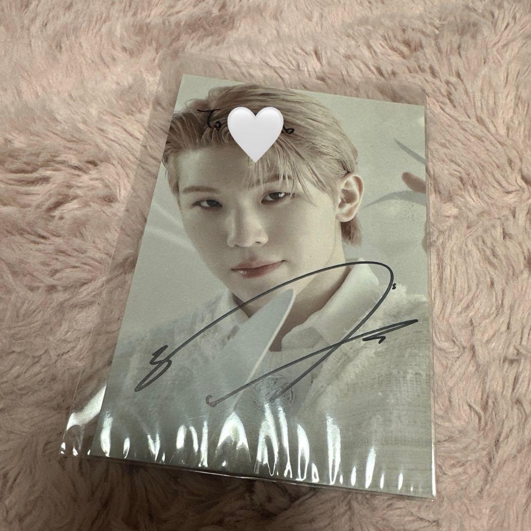 あいのちから　ウジ　直筆サイン　ヨントン