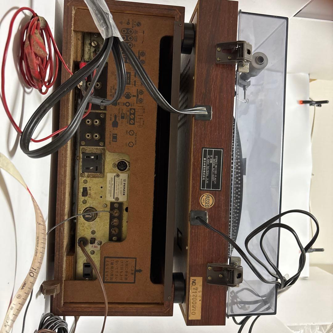 モ*ん様 PIONEER C-200真空管ラジオ アンプ AUP-6000 針8