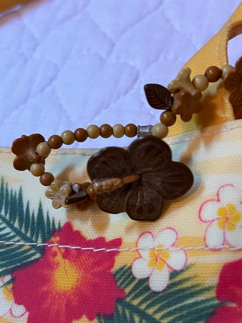 【新品未使用】日焼けキティ　ハイビスカス　トートバッグ　レトロキティ　ダニエル