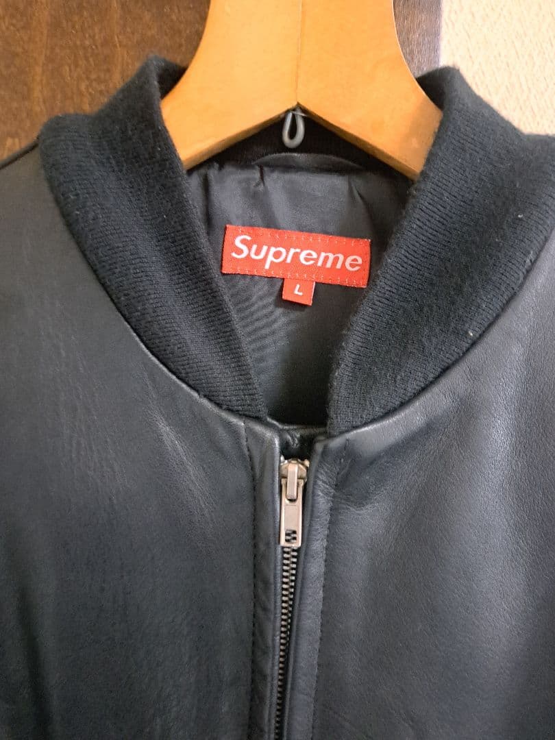 Supreme×Shott　初期コラボ　ヴィンテージ　 レザー ジャケット L