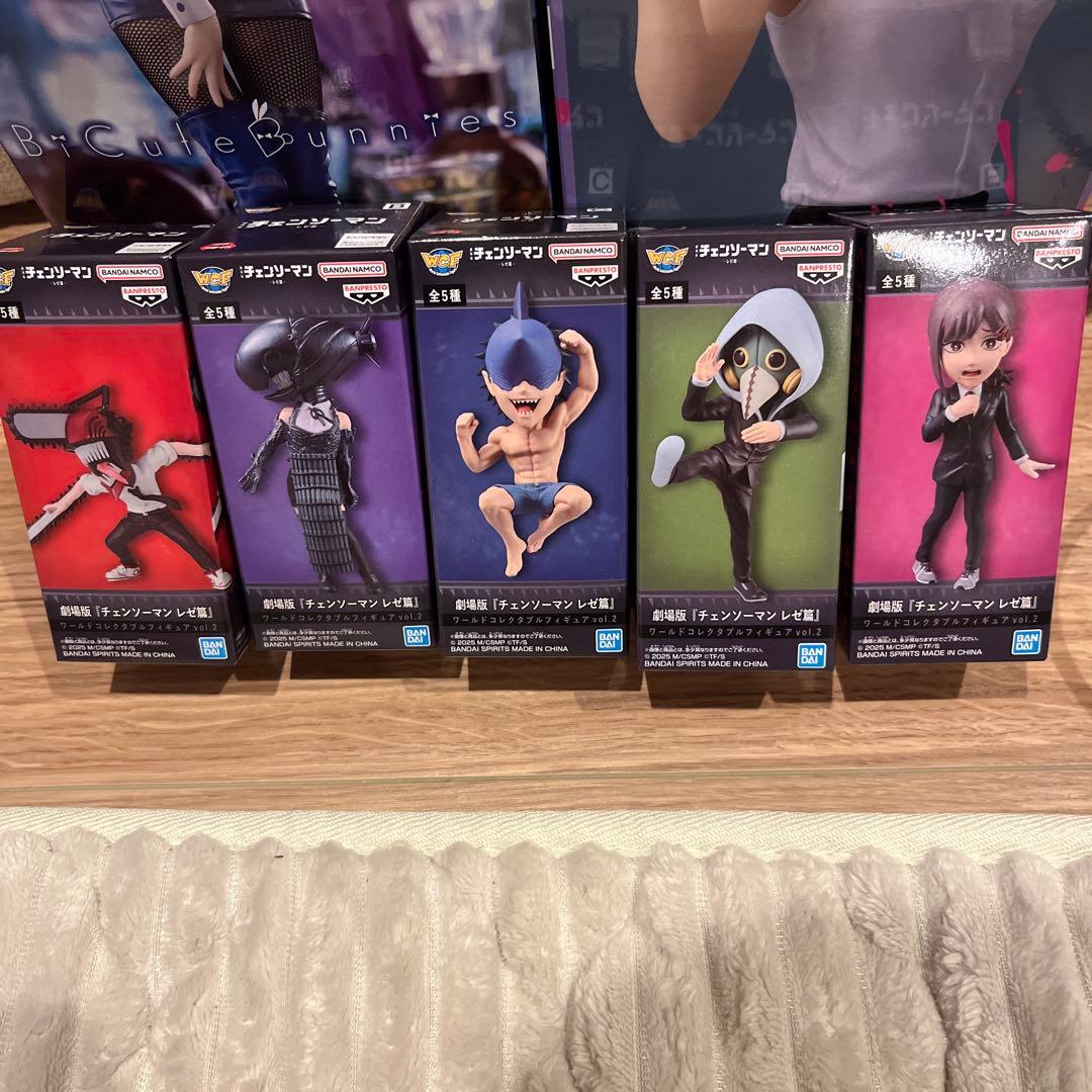 チェンソーマンワールドコレクタブルフィギュア レゼ篇vol.2 コンプセット