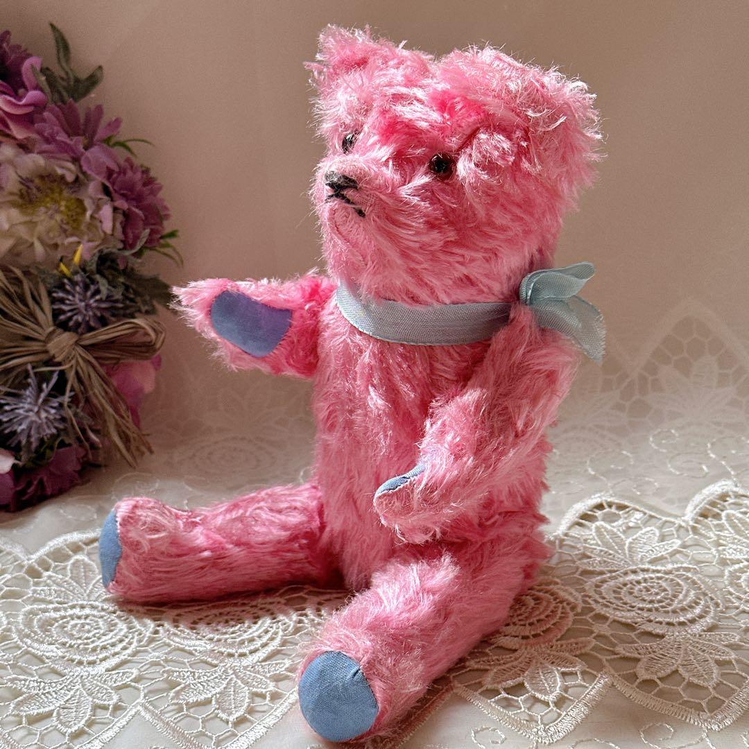 Fried Shrimp 様✨美✨❤️小さめアンティークピンクベア❤️