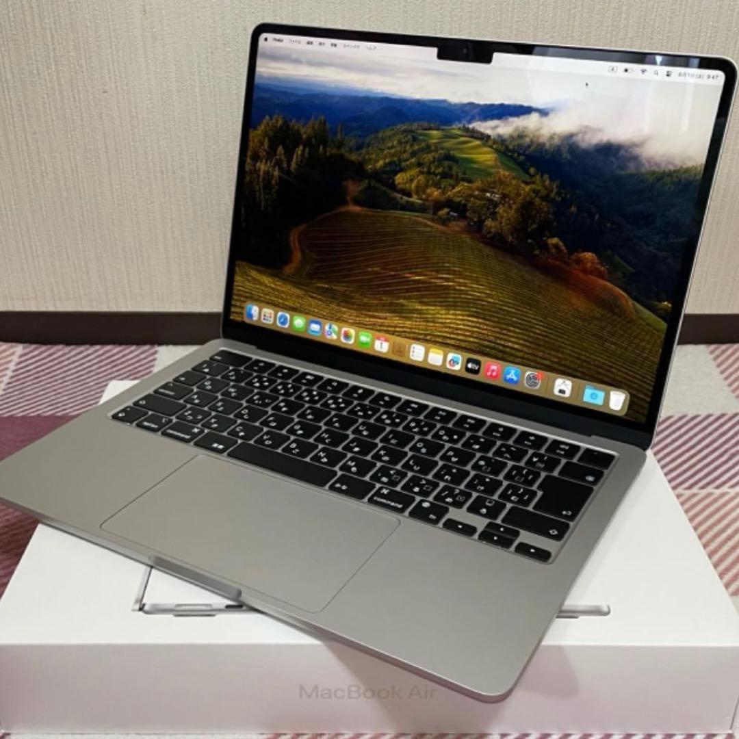 ほぼ新品　MACBOOK AIR M2- 8-512 Ofiice付き