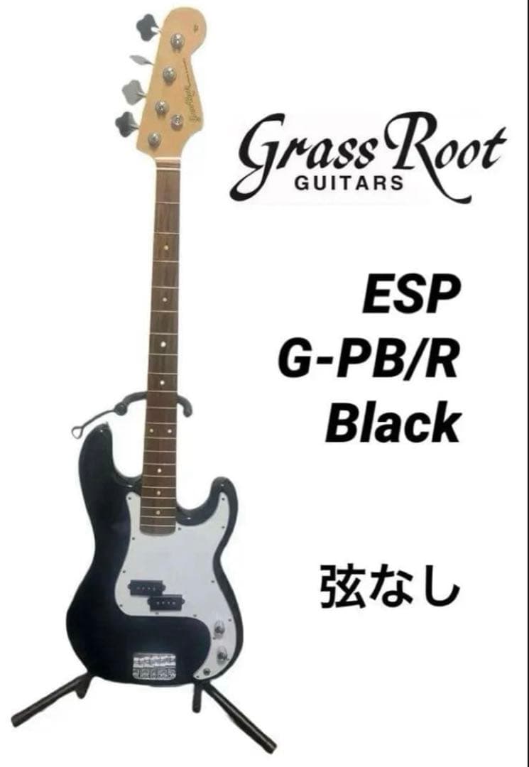 GrassRoot グラスルーツG-PB/R ESPプレシジョンベース ※弦なし