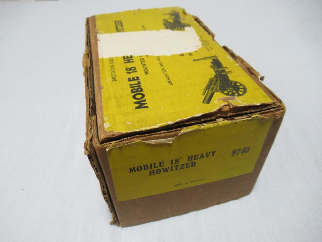 ◆未使用 1930年頃 イングランド製◆W・ブリテン 機動型18インチ重榴弾砲