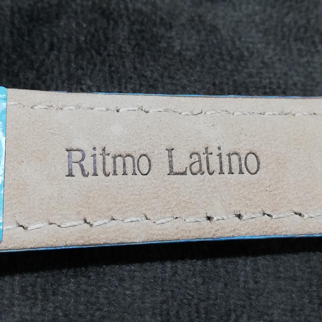 リトモラティーノ　レザー　ベルト　ライトブルー　腕時計　未使用品　(MS273）