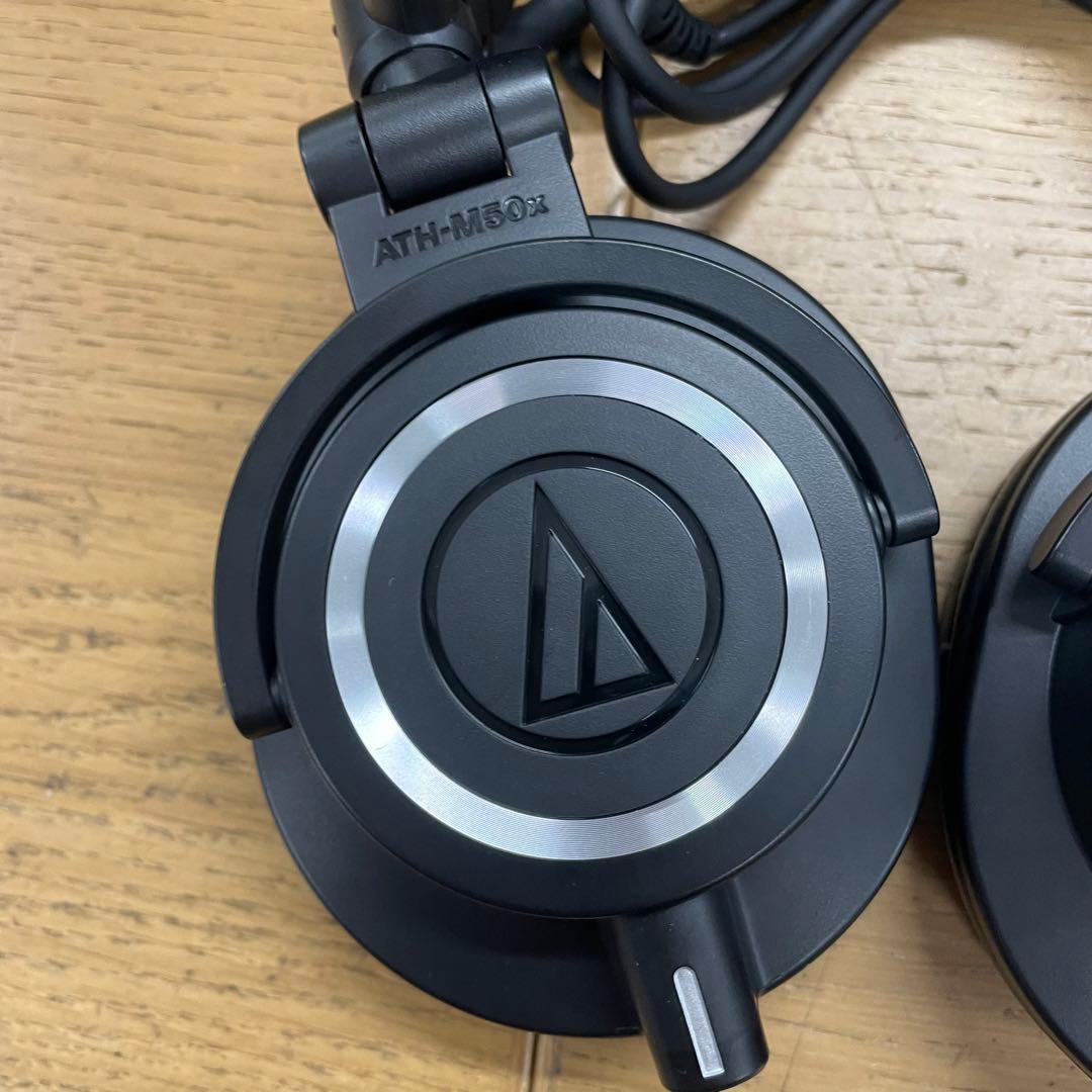 動作品 美品 audio technica ATH-M50x 有線ヘッドホン