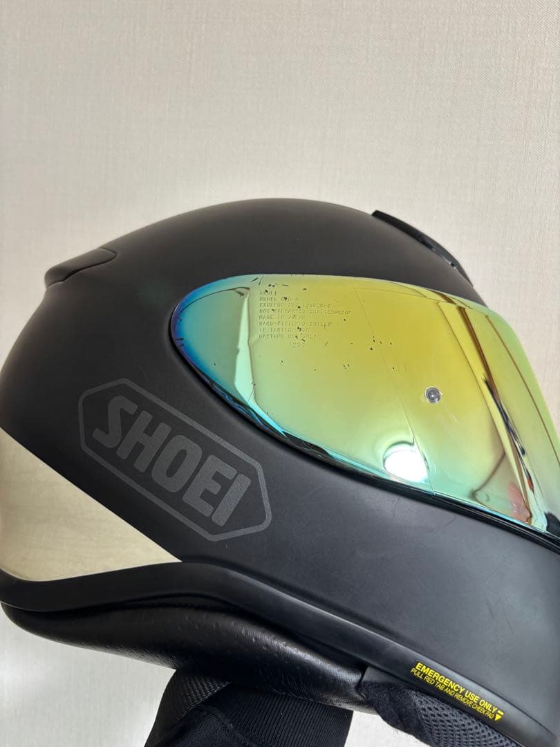 SHOEI Z-7 シールド新品付 マットブラック　 レトロデザイン