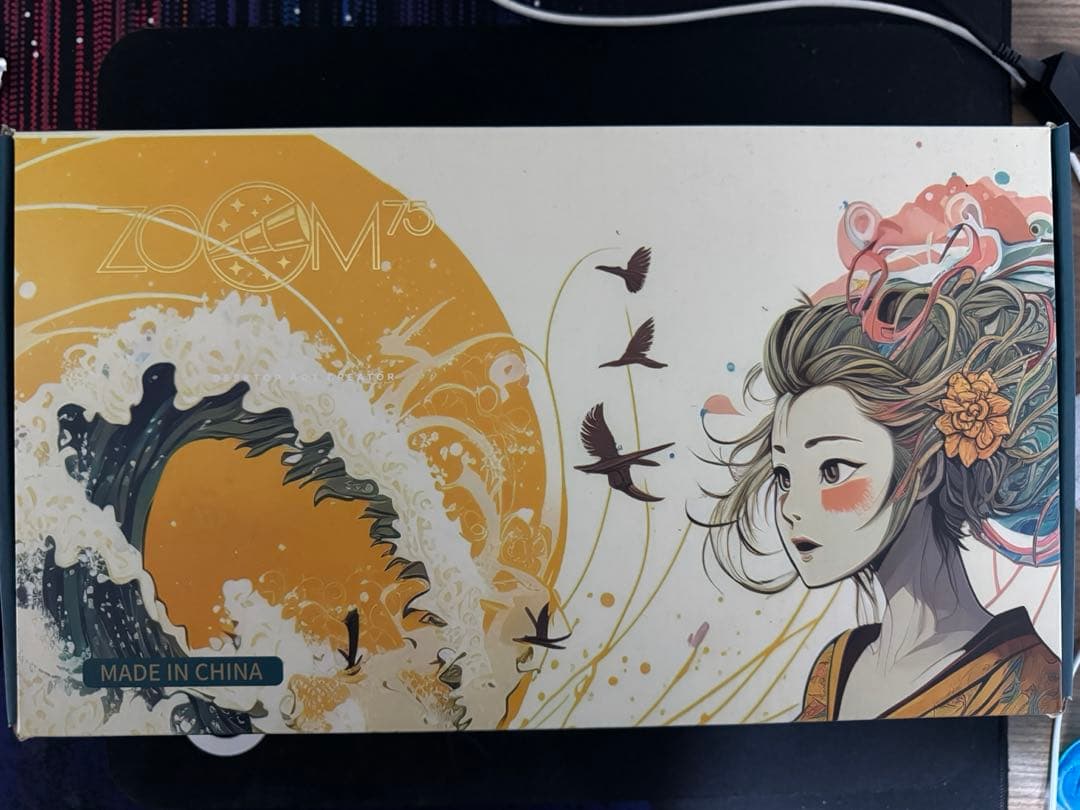 キーボード Meletrix Zoom75 SE Anodized Orange