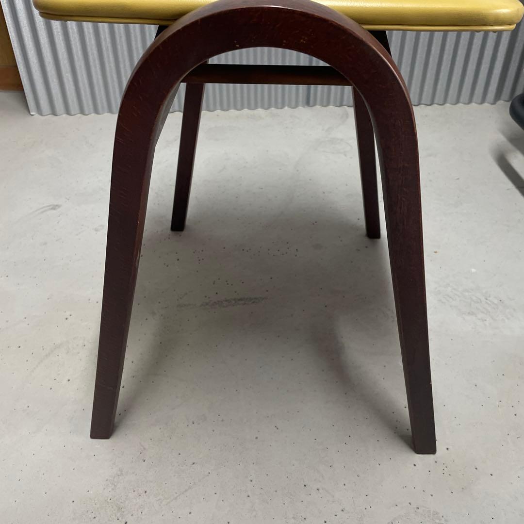 秋田木工　剣持勇 デザイン　スタッキング　スツール②