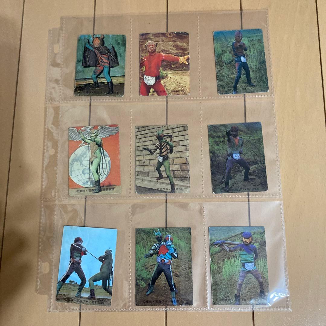 市*豊様 昭和レトロ★旧カルビー仮面ライダーカード★ 1番〜99番まで連番