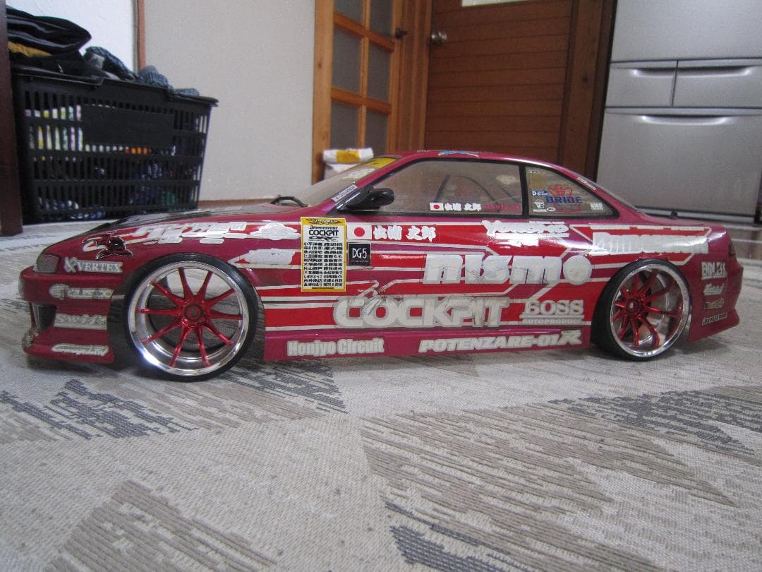 動画あり 1/10 D1ストリートリーガル 出浦史郎 S14 シルビア