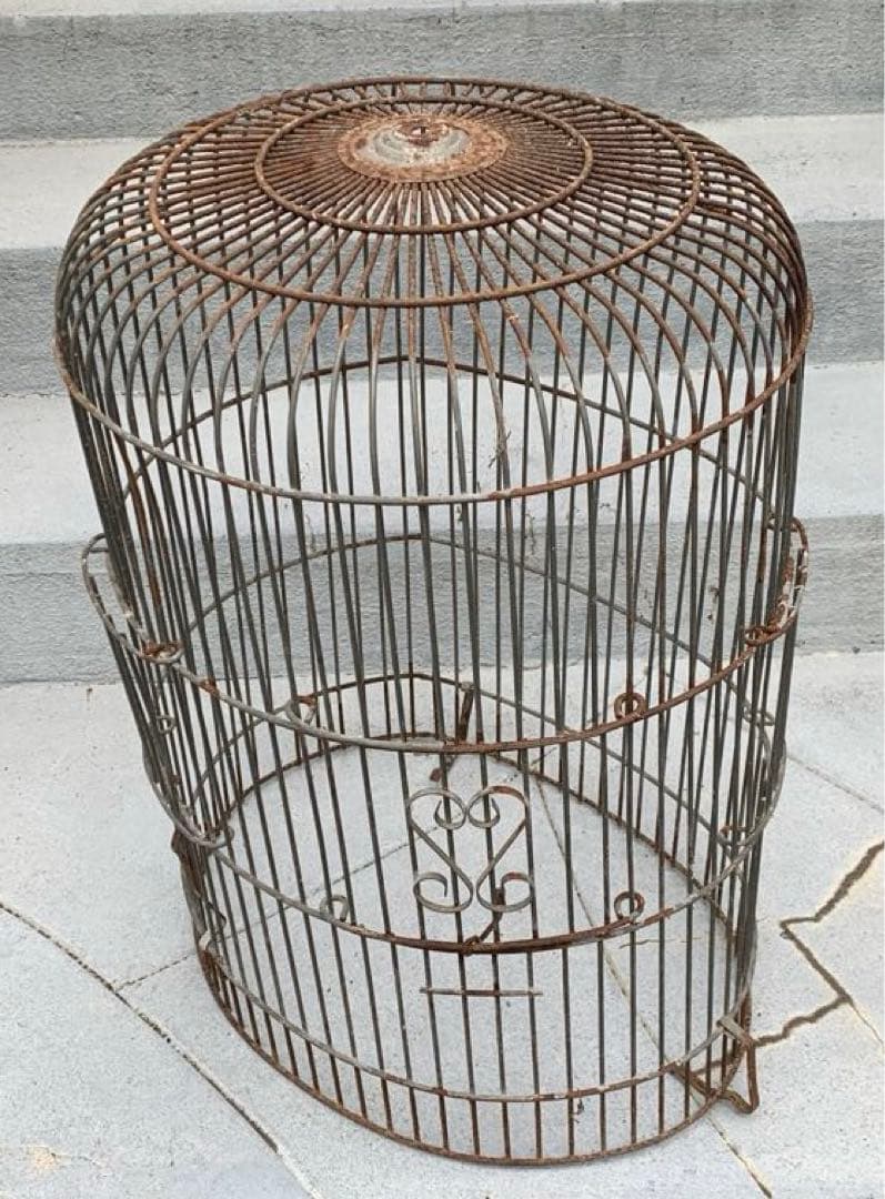 昭和レトロ•鳥かご•ガーデニング•インテリア•ヴィンテージ