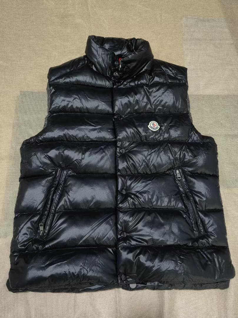 モンクレール　ダウンベスト　ワッペン　5 黒