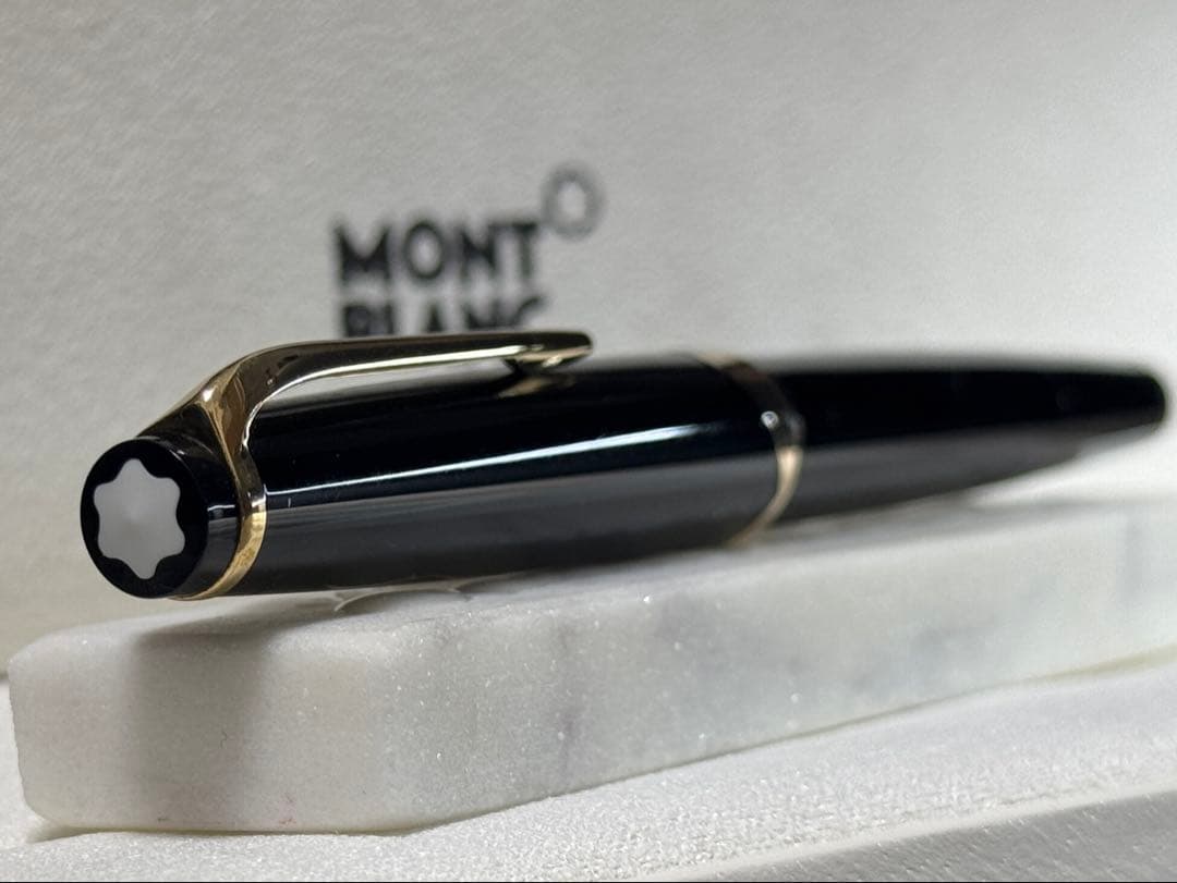 【美品】モンブラン万年筆 No12 1960s ブラック F 18K