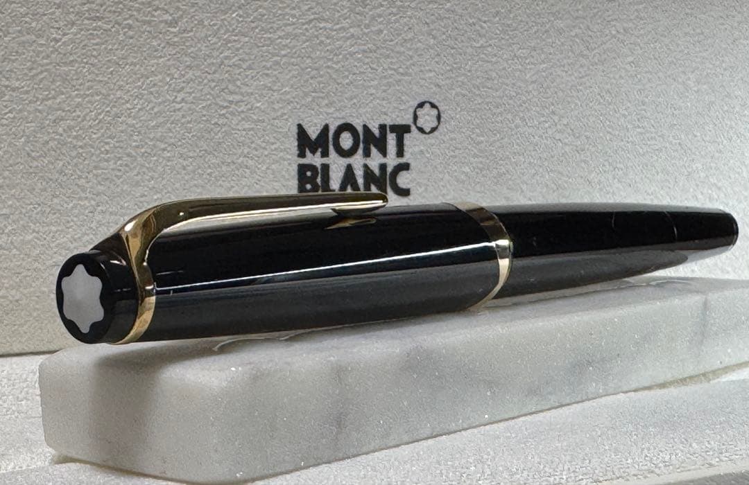 【美品】モンブラン万年筆 No12 1960s ブラック F 18K