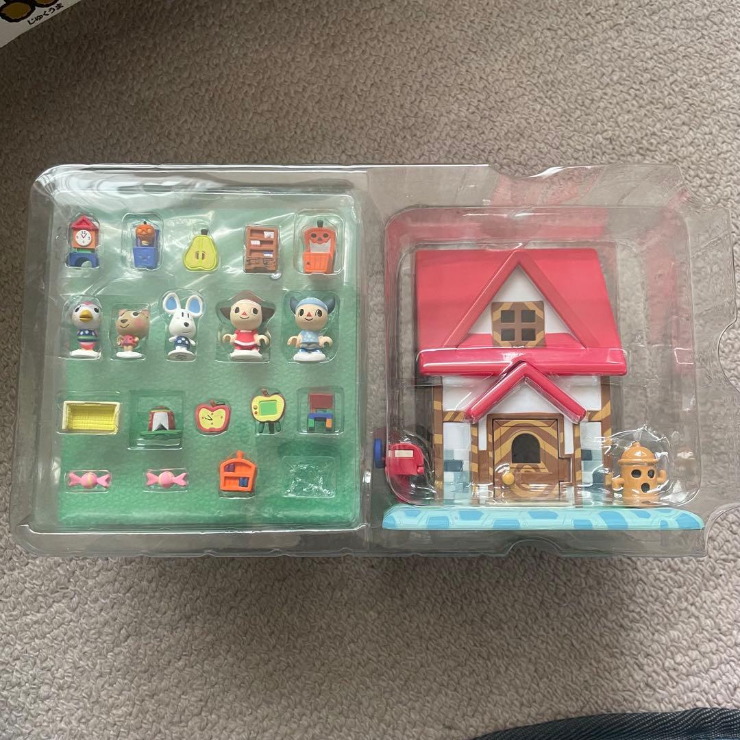 どうぶつの森　森をつくろう！ わくわく2階だてセット フィギュア 激レア　当時品