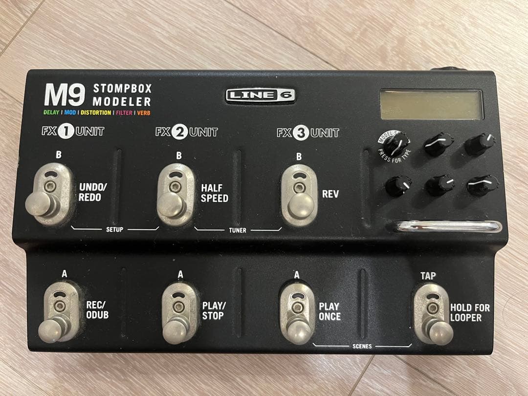 LINE 6 M9 Stompbox Modeler (若干不具合あり)