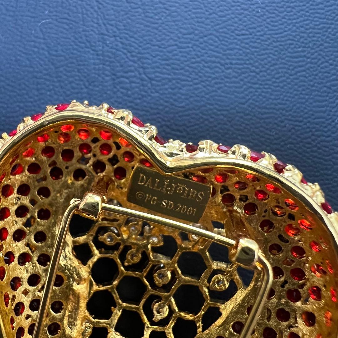 未使用DALI JOIES ハートブローチ♡サルバドールダリ レプリカ　希少