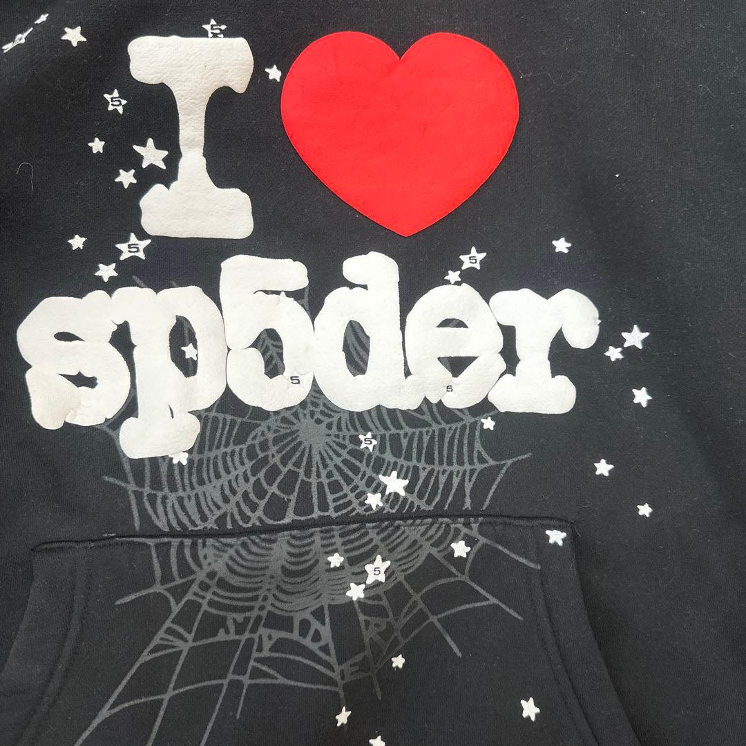 れ sp5der パーカー