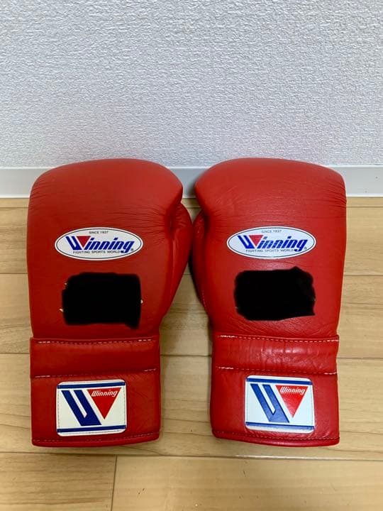 【Winning/ウイニング】　プロフェッショナルタイプ１４オンス　ひも式レッド