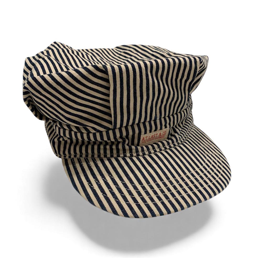 【未使用 7 5/8(XL)】アットラスト ATLAST レイルロードキャップ