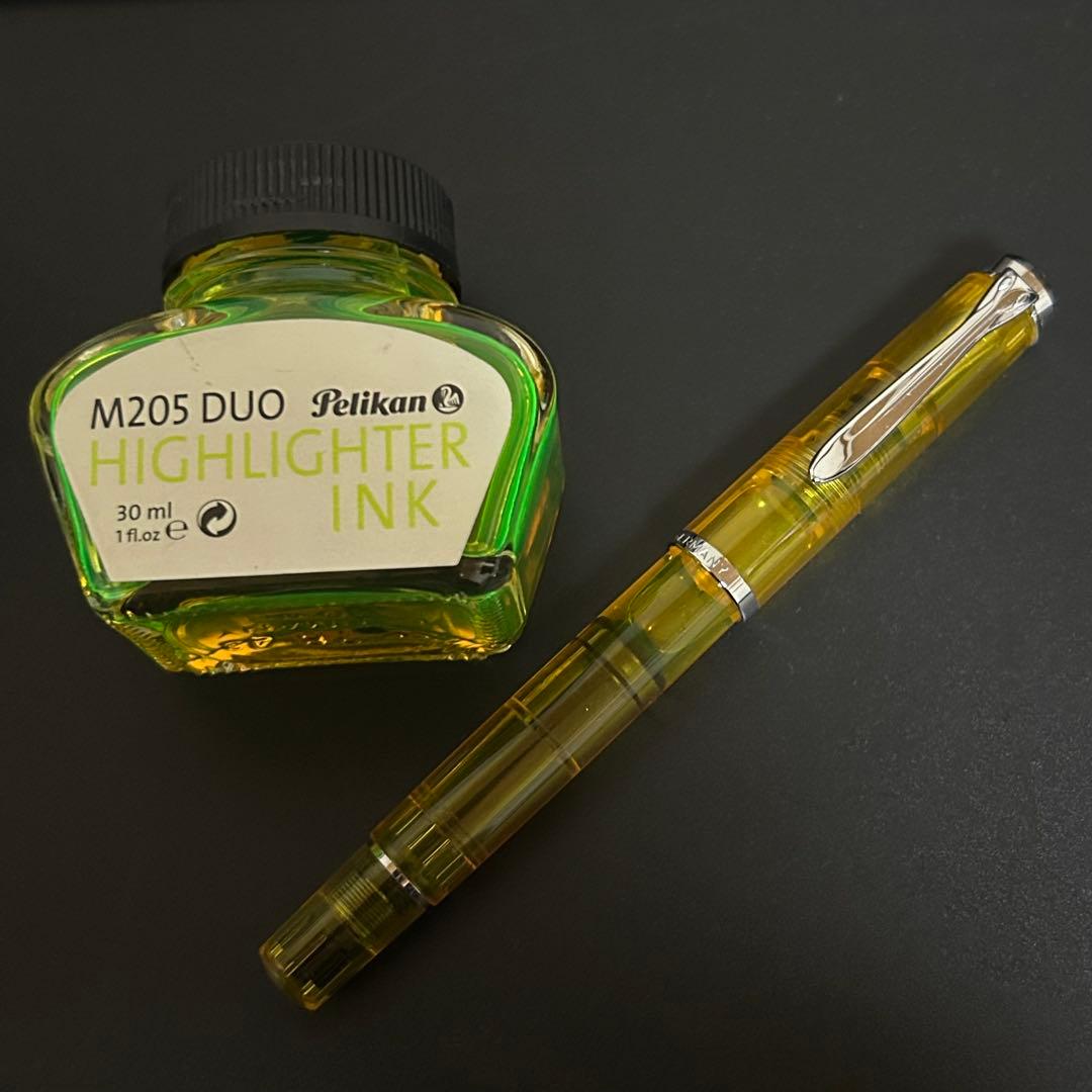ペリカン M205 DUO デモンストレーター BB 蛍光 蛍光ペン 極太