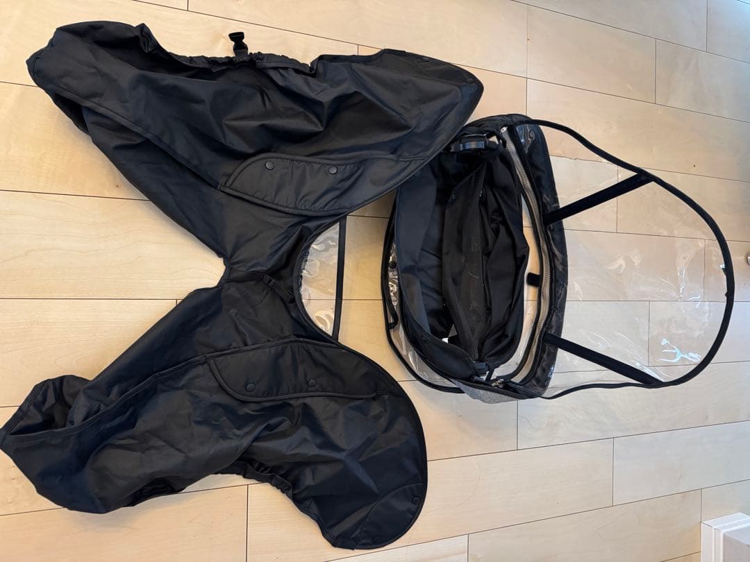 ギュットクルームフロントチャイルドシート NCD490SレインカバーNAR194