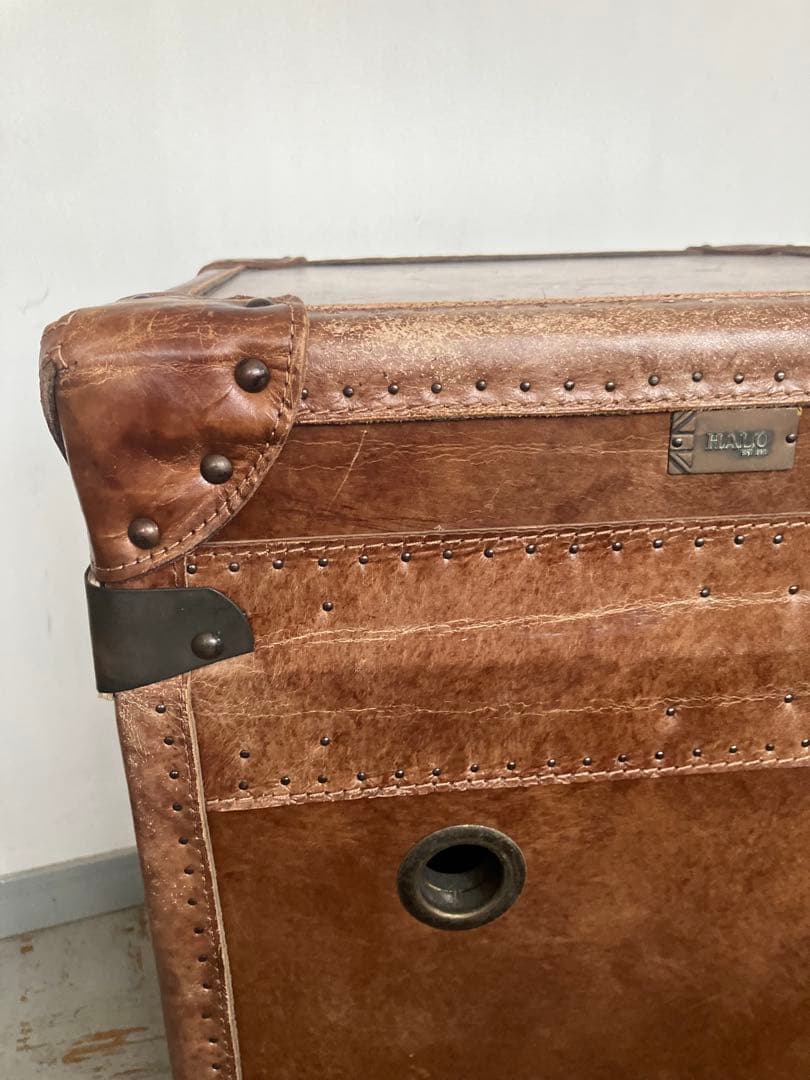 アスプルド　halo ハロ　パリストランク　本革　レザー　キャビネット