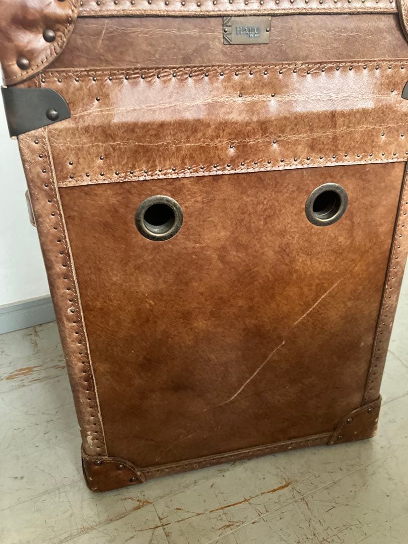 アスプルド　halo ハロ　パリストランク　本革　レザー　キャビネット