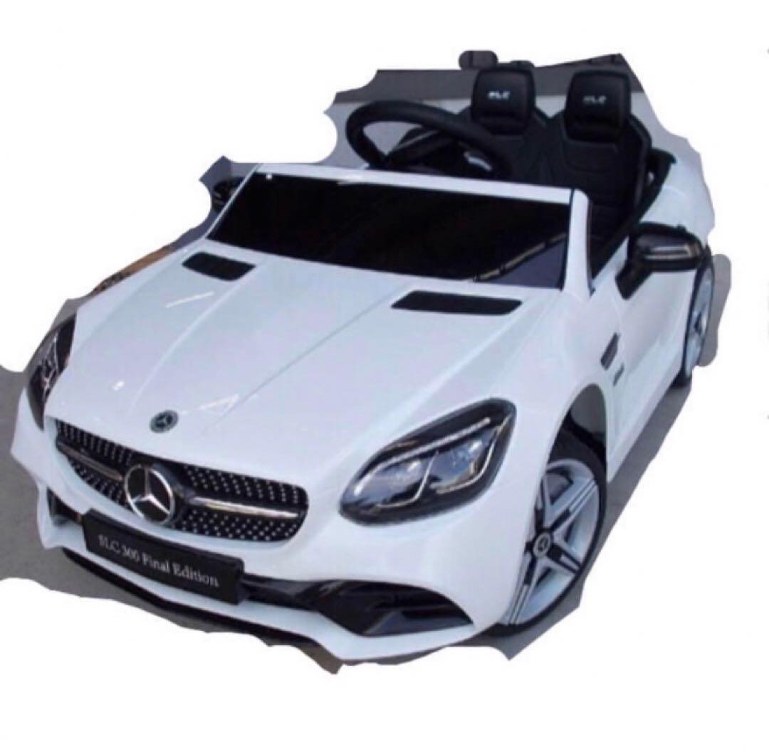 乗用ラジコン　ベンツ　SLC　白　完成車