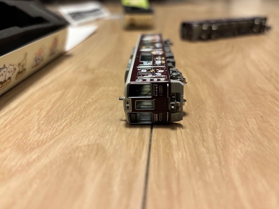 ちいかわ X 阪急電車 ラッピング列車 Nゲージ ディスプレイモデル