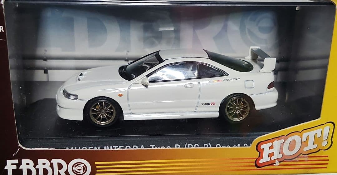 エブロ1/43 MUGEN Honda INTEGRA TYPE R DC-2