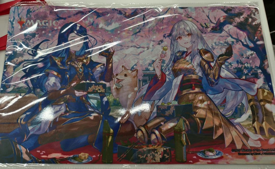 放浪皇のお花見 プレイマット