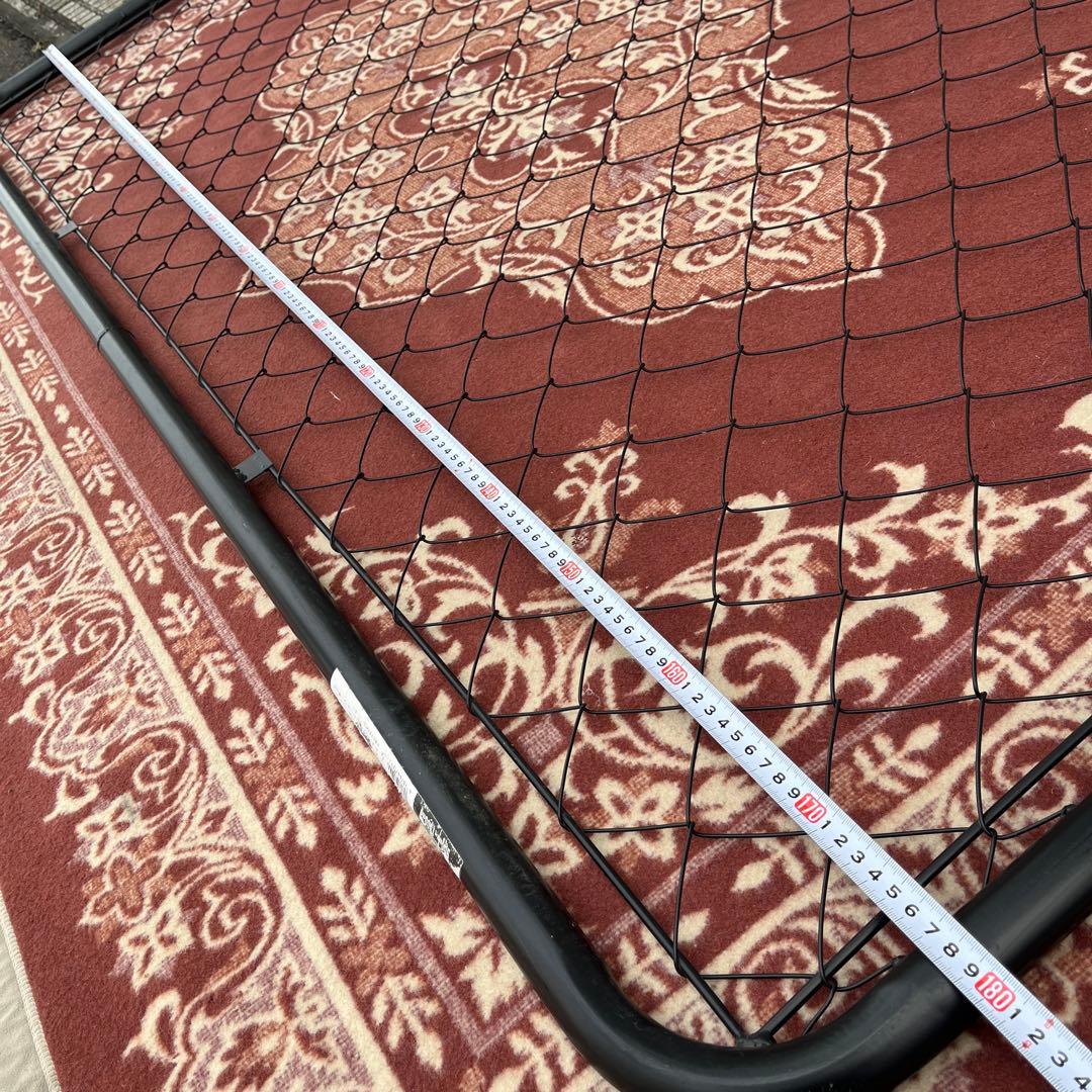 アメリカンフェンス 3枚◾️黒ブラック180cm x 90cm ガレージインテリア