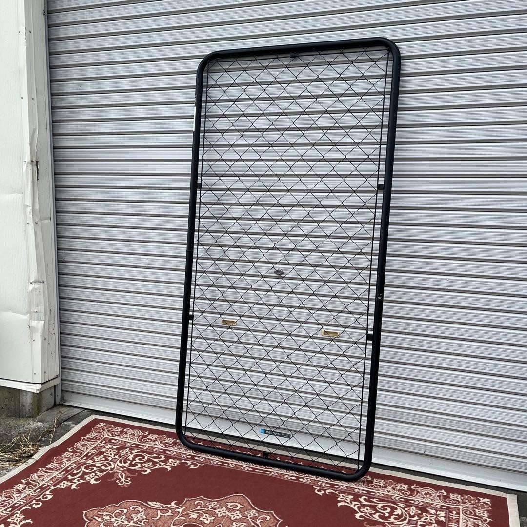 アメリカンフェンス 3枚◾️黒ブラック180cm x 90cm ガレージインテリア